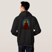 12-Step Buddist Hoodie (Schwarz voll)