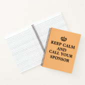 12 Step Erholung Sobriety OM NA Journal-Notebook Notizblock (Innenseite)