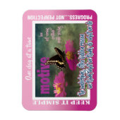 12 step motives magnet 26 butterflies (Vertikal)