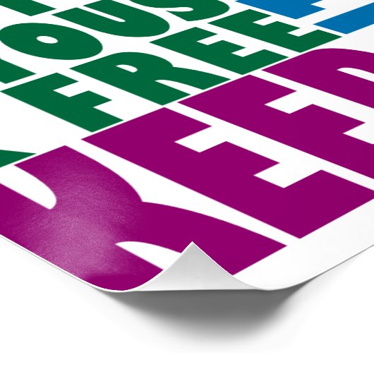 12 Step Slogans Poster (Ecke)