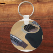 12 String Acoustic Guitar Schlüsselanhänger (Vorderseite)