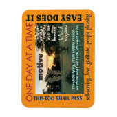 12-Stufen-Erholung-Bewegungmagnet 25 Magnet (Vertikal)