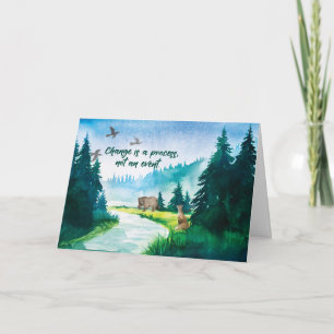 12 Stufen Erholung des Wandels Landschaft Karte