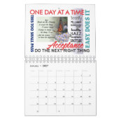 12 Stufen Erholung Slogans Kalender 23 (Jan 2027)