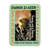 12-Stufen-Erholung-Tweaking-Magnet 25 Magnet (Vertikal)