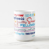12-Stufen-Slogans Tasse 25z (Mittel)