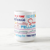 12-Stufen-Slogans Tasse 25zz (Mittel)