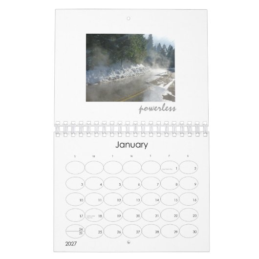 12 Stufenkalender Kalender (Jan 2027)