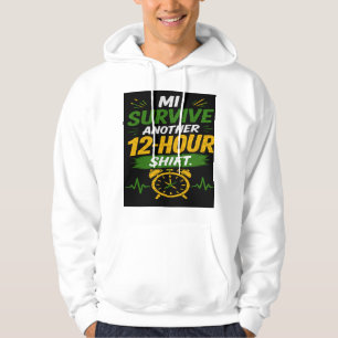 12-Stunden-Schicht Benutzerdefinierte jamaikanisch Hoodie