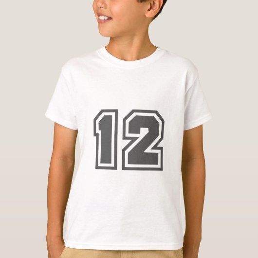 12 T-Shirt (Vorderseite)