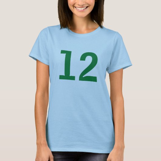 12 T-Shirt (Vorderseite)