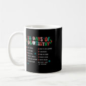12 Tag der Zahnheilkunde Weihnachtszahnärztin Zahn Kaffeetasse (Links)