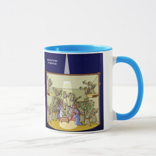 12. Tag Tasse der Weihnachten(12 trommelnde (Rechts)