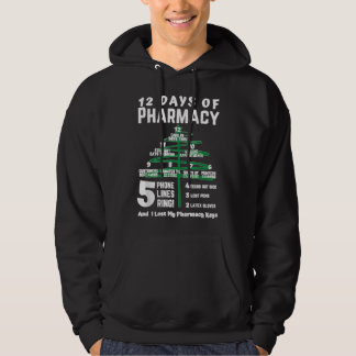 12 Tage Apotheke Weihnachtsapotheke Hoodie