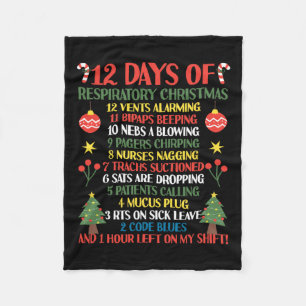 12 Tage Atemtherapeut Weihnachtsfest R Fleecedecke