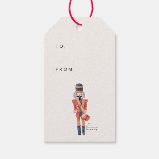 12 TAGE CHRISTMAS GESCHENKANHÄNGER (Rückseite)