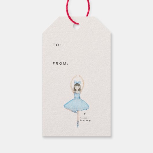 12 TAGE CHRISTMAS GESCHENKANHÄNGER (Rückseite)