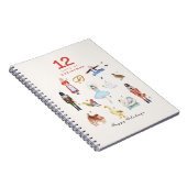 12 TAGE CHRISTMAS NOTIZBLOCK (Rechte Seite)