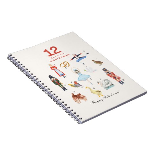 12 TAGE CHRISTMAS NOTIZBLOCK (Rechte Seite)