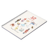 12 TAGE CHRISTMAS NOTIZBLOCK (Linke Seite)