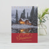 12 Tage CHRISTMAS Vorlage Fotokarte (Stehend Vorderseite)