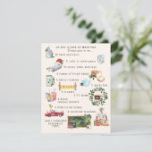 12 Tage Covid | Holiday Foto "Quarantine" (Stehend Vorderseite)