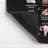 12 Tage der Fruchtbarkeit Ivf Krankenschwester Wei Mousepad (Ecke)