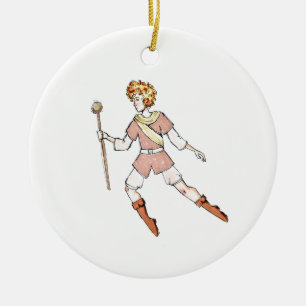12 Tage der Weihnachtsverzierung - 10 Keramik Ornament