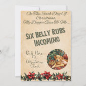 12 Tage Doggie Weihnachten 6 (Rückseite)