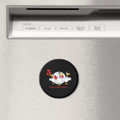 12 Tage drei französische Hühner Magnet (In Situ (Geschirrspüler))