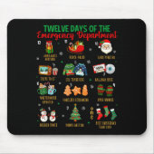 12 Tage eines Notfallstations-Pflegefachmanns zu W Mousepad (Vorne)