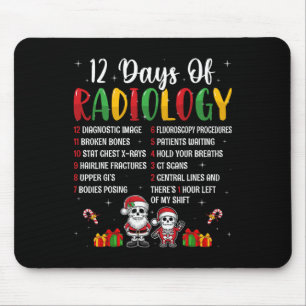 12 Tage Radiologie - Weihnachtsfunk der Krassen Te Mousepad