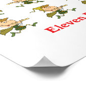 12 Tage Rohrleitungen Poster (Ecke)