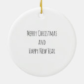 12 Tage Schlagzeuger-Trommelns des Keramik Ornament (Hinten)