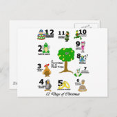 12 Tage Weihnachten (Vorne/Hinten)