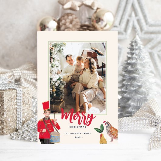 12 Tage Weihnachten ecru Foto