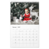 12 Tage Weihnachten ecru Foto Kalender (Feb 2027)