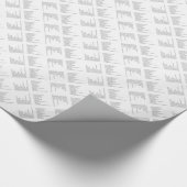 12 Tage Weihnachten Facebook übereinstimmend Geschenkpapier (Ecke)