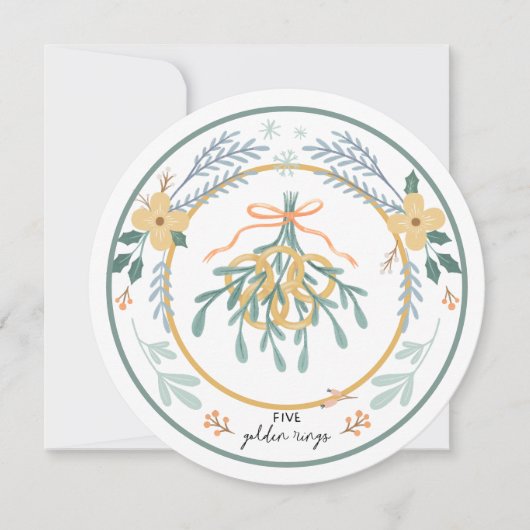 12 Tage Weihnachten Fünf (Vorderseite)