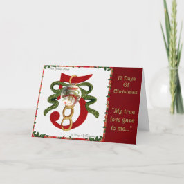 12 Tage Weihnachten fünf goldene Ringe