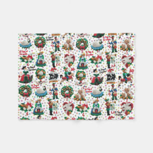 12 Tage Weihnachten Handgefertigte Gürtelschmuck K Fleecedecke