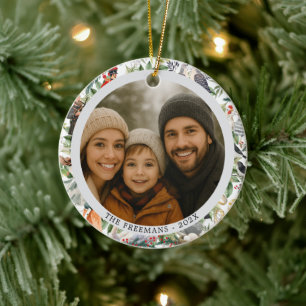 12 Tage Weihnachten Multi Fotos Keramik Ornament