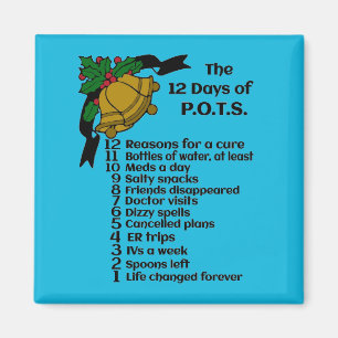 12 Tage Weihnachten...P.O.T.S. Magnet