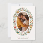 12 Tage Weihnachts Foto Weihnachtskarte Feiertagskarte (Vorderseite)