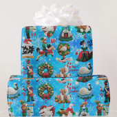 12 Tage Weihnachts Handgefertigte Gürtelschmuck Geschenkpapier