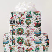 12 Tage Weihnachts Handgefertigte Gürtelschmuck Geschenkpapier