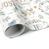 12 Tage Weihnachtsfest Muster Geschenkpapier (Rolleneckpunkt)