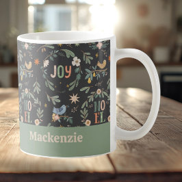 12 Tage Weihnachtsfest Muster Kaffeetasse