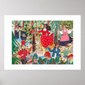 12 Tage WeihnachtsIllustration Poster (Vorne)
