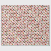 12 Tage Weihnachtskittel drucken Geschenkpapier (Flach)